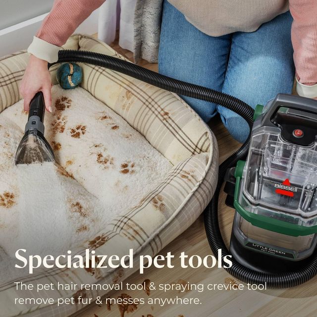 BISSELL Little Green Pet Pro Portable Carpet and Upholstery Deep Cleaner