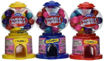 Dubble Bubble Mini Dispenser 12 Pack-1.41 OZ. (40g) Chewing Gum