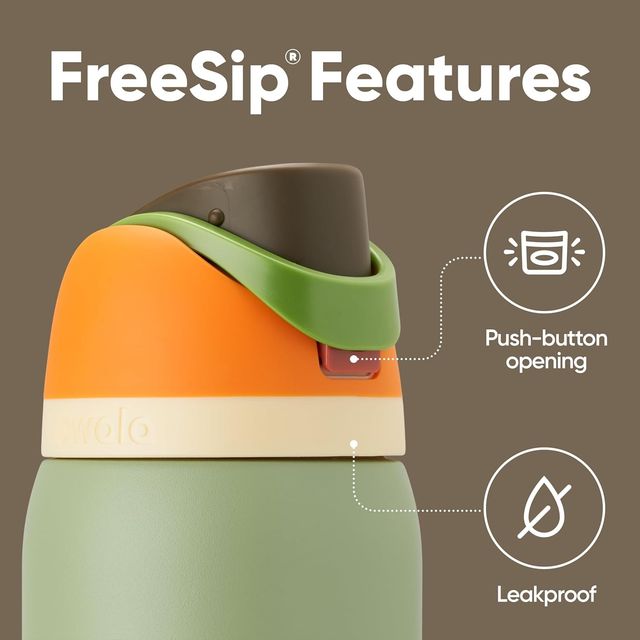 Owala 32oz FreeSip Insulated Stainless Steel Water Bottle with Straw