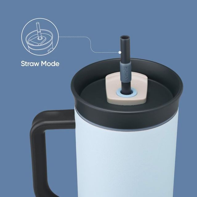 Owala Stainless Steel Triple Layer Insulated Travel Tumbler with Spill Resistant Lid